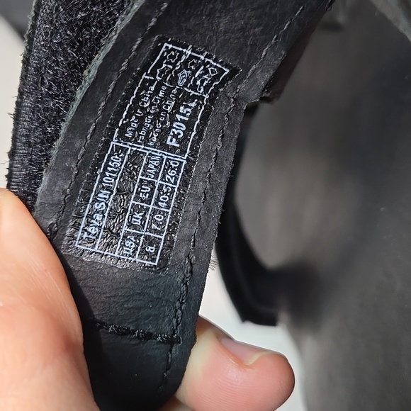 Teva Mens Black Adjustable Sandals Slide Flats Shoes Sz 8 main image 6